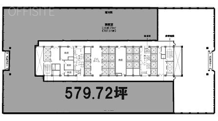 霞が関ビルディング2302 間取り図