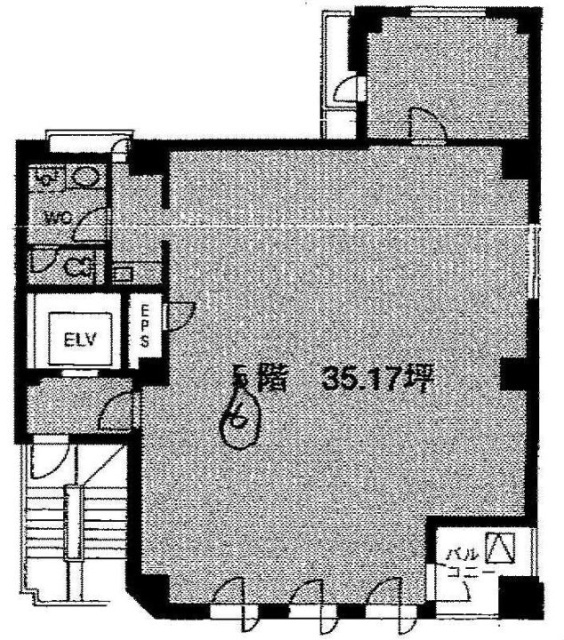 大行ビル6F 間取り図