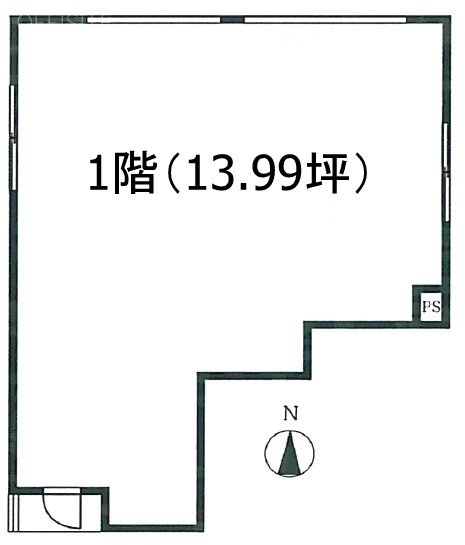 佐藤1F 間取り図