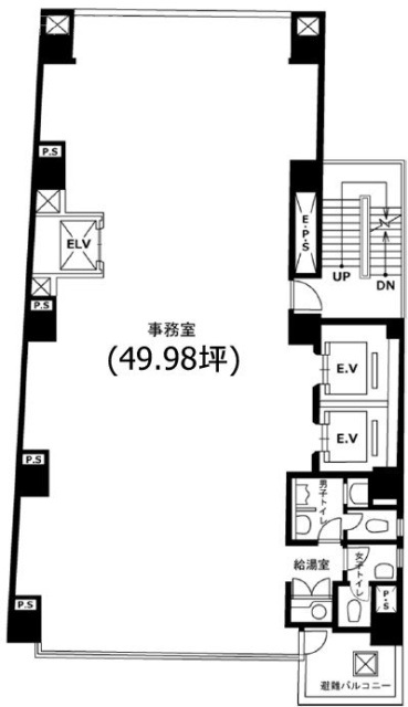 神田第2アメレックスビル2F 間取り図