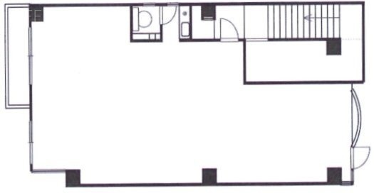 渋谷高橋ビル2F 間取り図