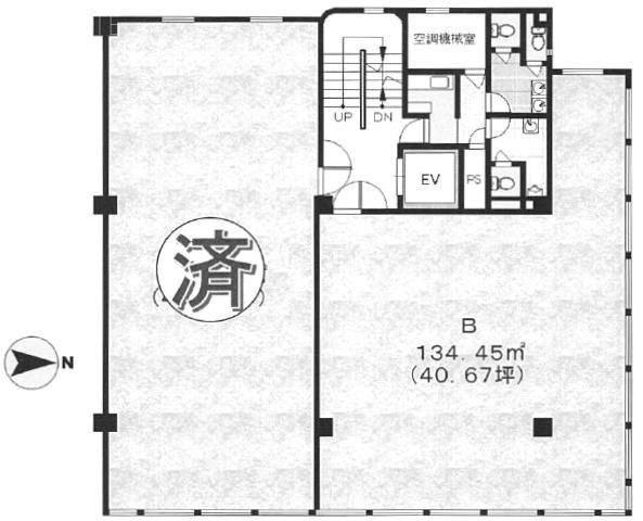 錦町一丁目ビルB 間取り図