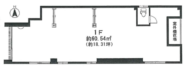 ヴィラセーヌ1F 間取り図