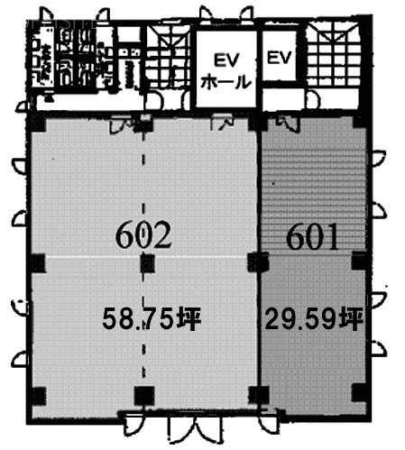 AXIS SHINYOKOHAMA601 間取り図