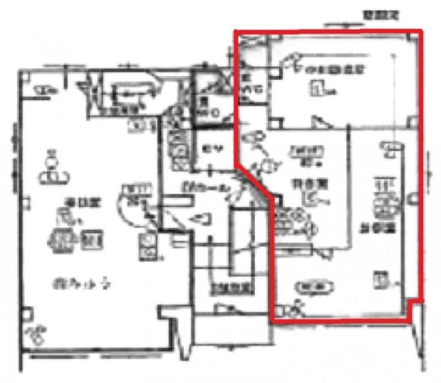 医療ビル2F 間取り図