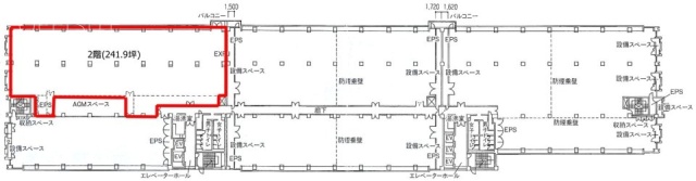 新宮(しんぐう)ビル2F 間取り図