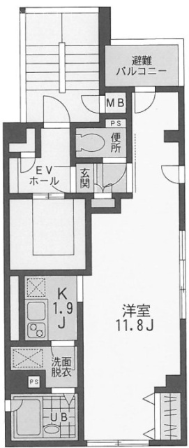 ANDOビル501 間取り図