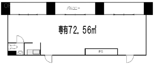 ユニーブル三軒茶屋ビル207 間取り図