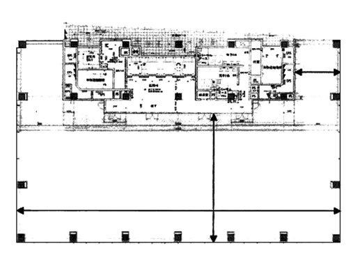 アークヒルズフロントタワー17F 間取り図