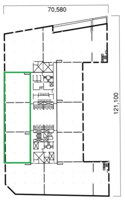 新大手町ビル8F 間取り図