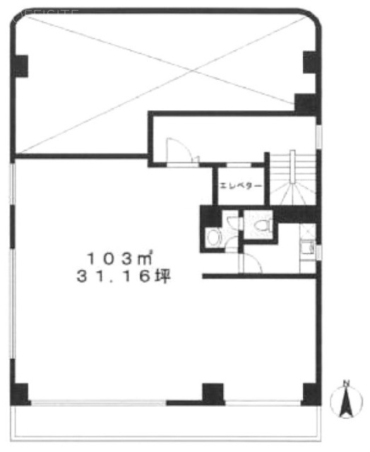 野村ビル4F 間取り図