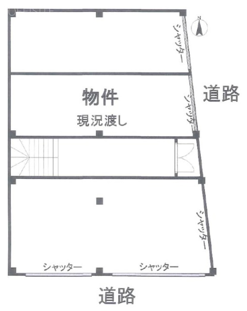 フラットコウビル102 間取り図