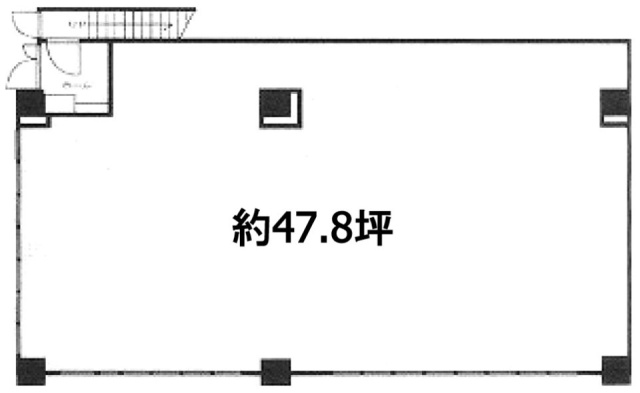 サムデイ不動前ビル101 間取り図