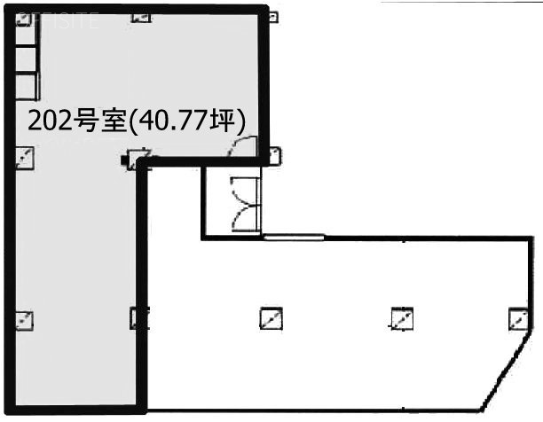 ライオンズマンション北新宿202 間取り図