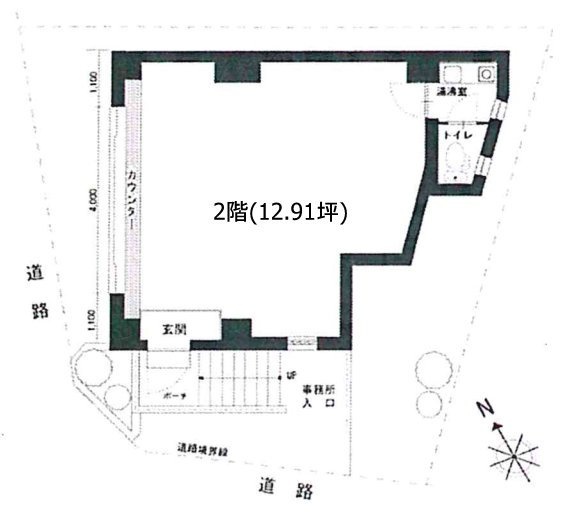 ISHII’Sビル2F 間取り図