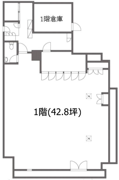 アルファサイト1F 間取り図