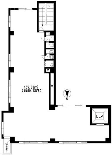 新大橋二丁目ビル7F 間取り図