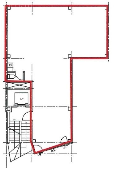 東池袋K(東池K)ビル3F 間取り図