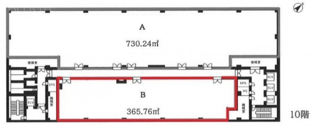 パオレビルA 間取り図