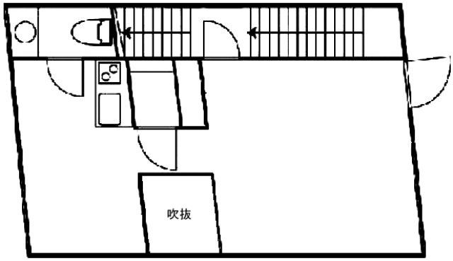 神園パークプレイス2F 間取り図