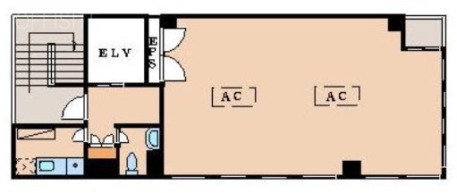 新宿ISビル3F 間取り図