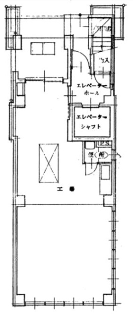 高木ビル1F 間取り図