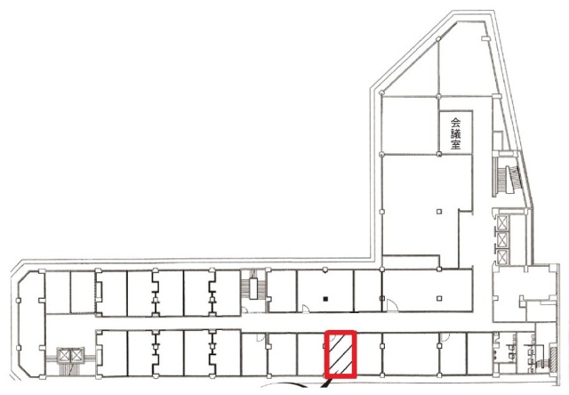 新橋駅前ビル1号館911 間取り図