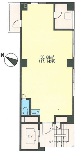 コフジビル5F 間取り図