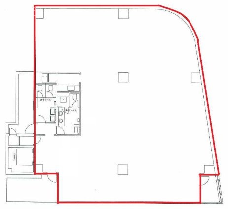 マイスクエア(MY SQUARE)ビル5F 間取り図