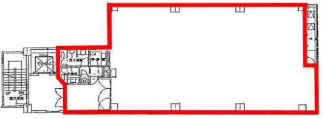茅場町スクエアビル2F 間取り図