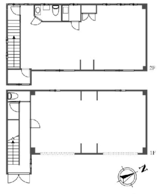 調布SI1F～2F 間取り図