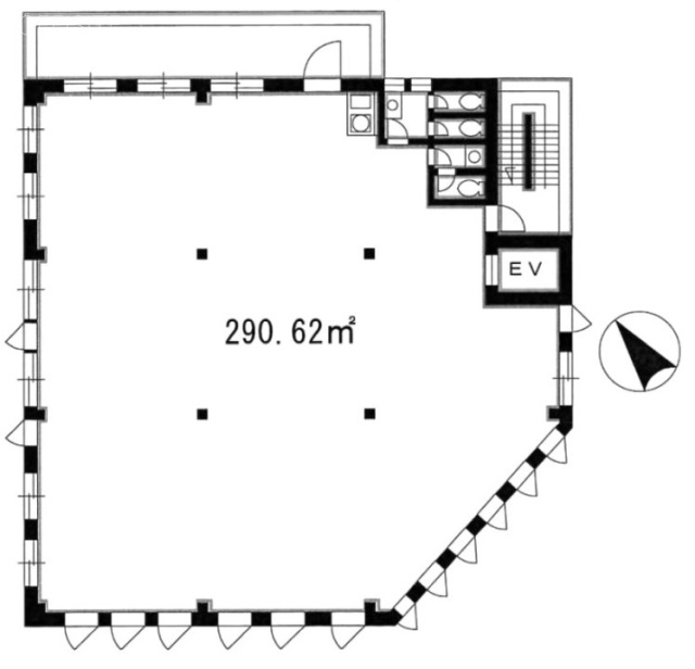 MOLAビル4F 間取り図