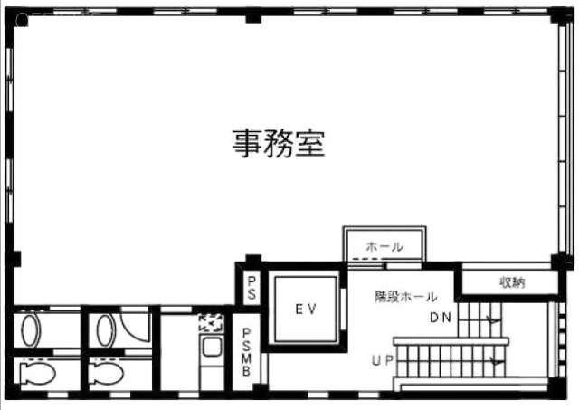 エース南越谷ビル4F 間取り図