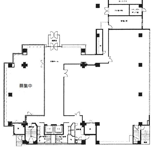 いちご西参道ビル1F 間取り図