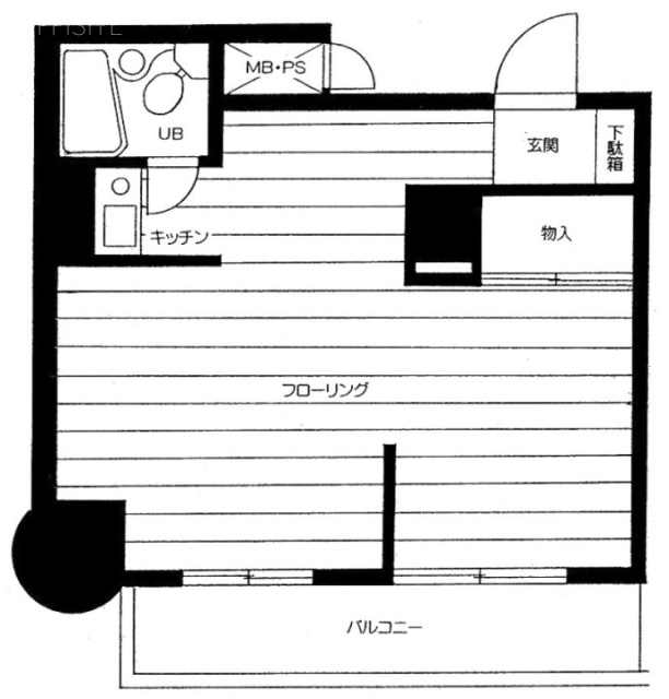 クレール麹町5F 間取り図