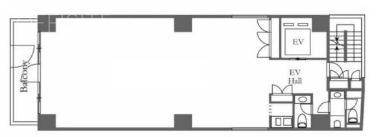 VORT芝大門Ⅲ4F 間取り図