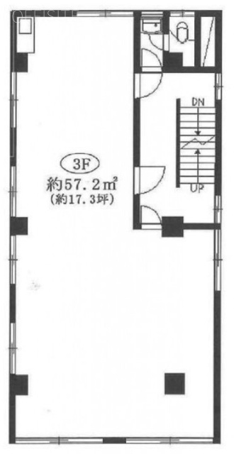 原田ビル3F 間取り図