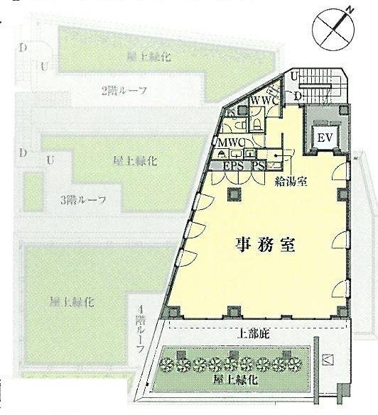 グリーンオーク高輪台11F 間取り図