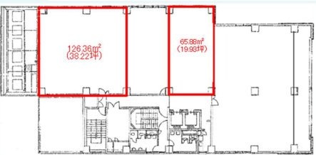 松戸第一生命ビル7F 間取り図