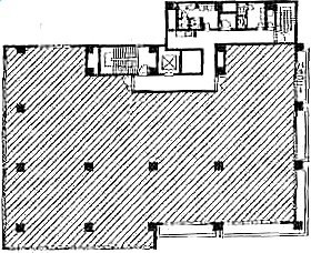 ユニゾ西新橋三丁目ビル1F 間取り図