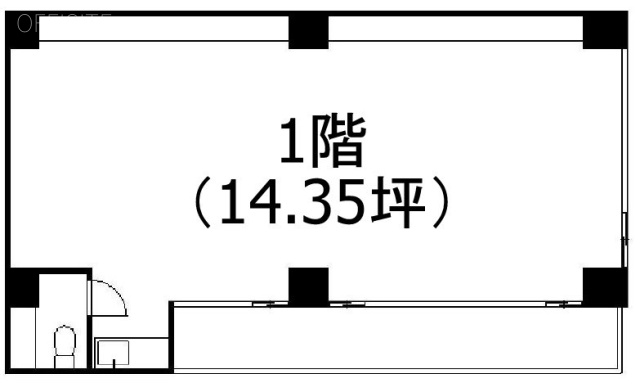 ワイゼムビル1F 間取り図
