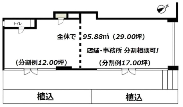 目黒不動前マンション1F 間取り図