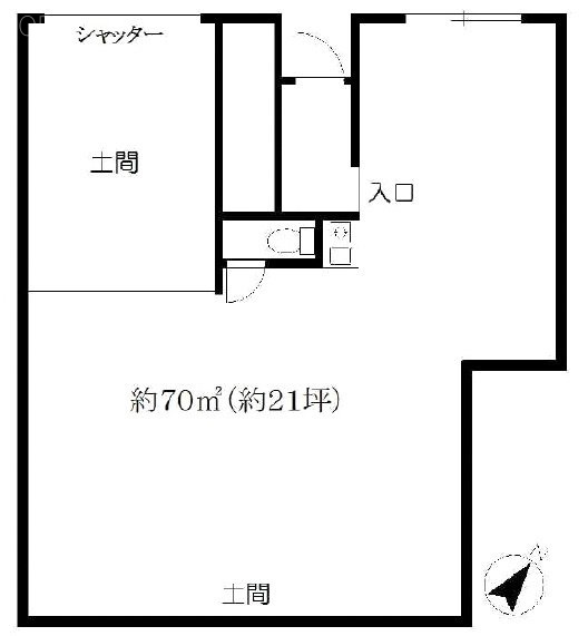 ドミール竜泉ビル101 間取り図