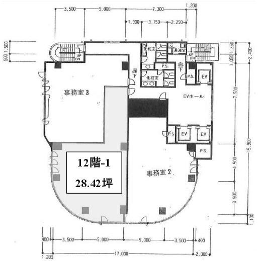 ワコーレ要町ビル1 間取り図