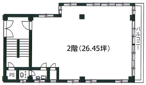 小笠原ビル2F 間取り図