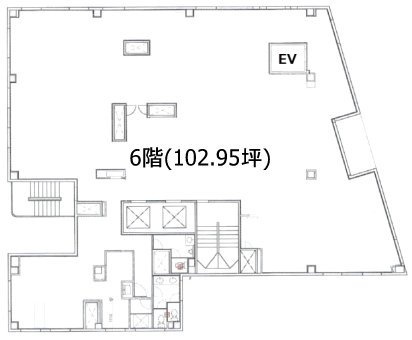 新宿ペガサス館6F 間取り図