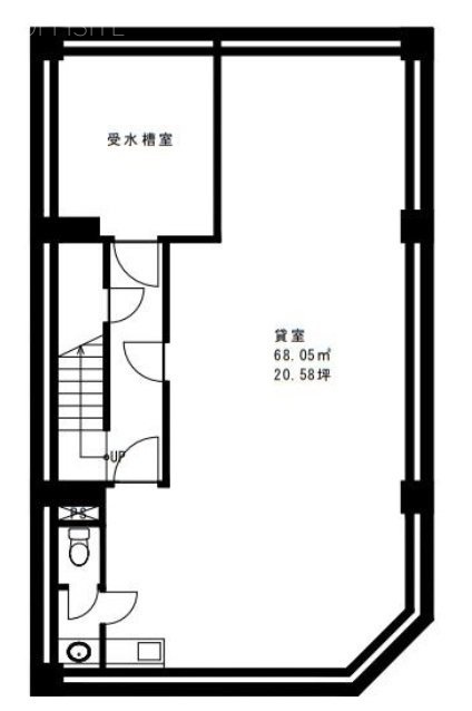 コートフィレッジ21B1F 間取り図