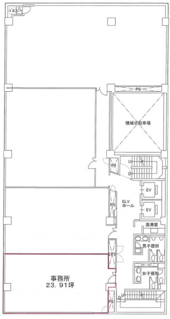 新横浜望星ビル4F 間取り図