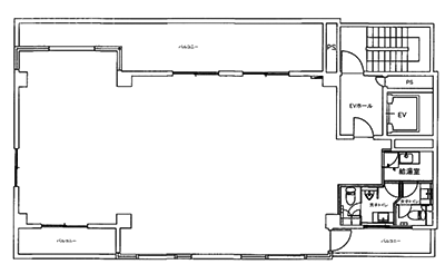 横浜西口藤澤ビル7F 間取り図