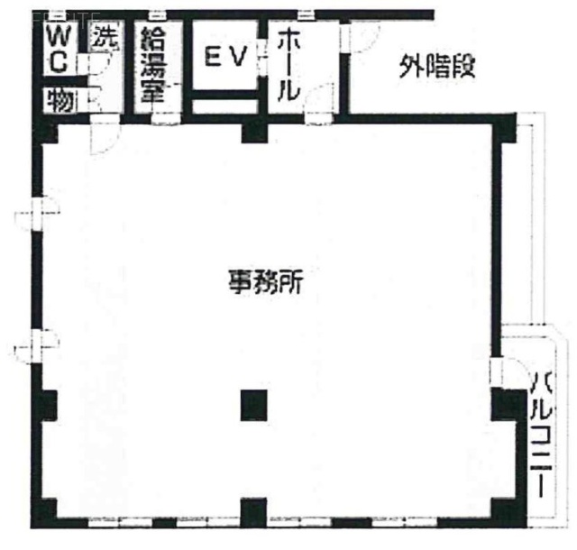 中沢ビル501 間取り図